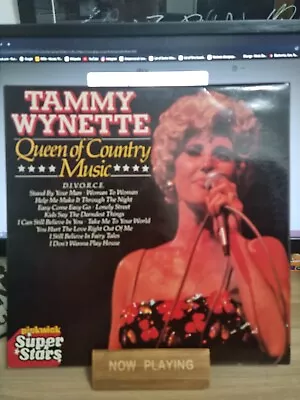 Tammy Wynette-queen Of Country Music  Vinyl Album Record   Country Music • £2.50