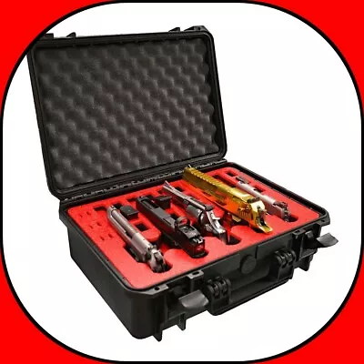 Doro Armsguard 5 Pistol Carry Case W/Red Top Foam Waterproof • $124.99