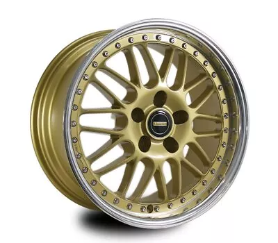 To Suit MG MG5 WHEELS PACKAGE: 17x8.5 17x9.5 Simmons OM-1 Gold And Kumho Tyres • $1920