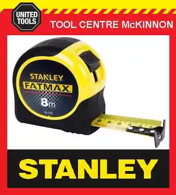 STANLEY FATMAX 33-732 8m METRIC TAPE MEASURE (3.3m STANDOUT) • $39.90