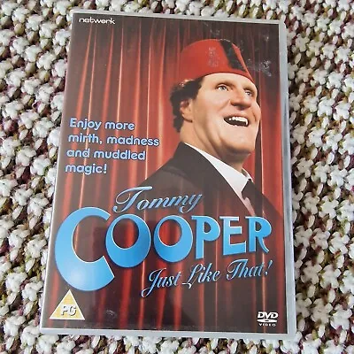 £0.99 • Buy Tommy Cooper Just Like That 2014 DVD British TV Comedy Network 75min 2shows PG