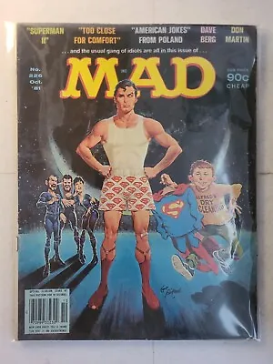 MAD Magazine No.226 Oct. 1981 - SUPERMAN Cover • $11.99