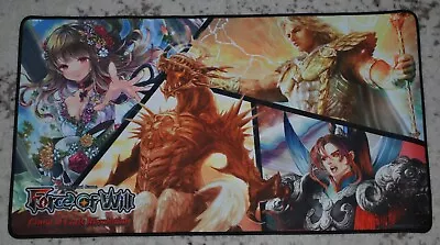 Force Of Will Playmat Game Of Gods Revolution Prerelease Playmat New • $17.10