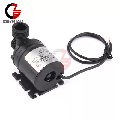 AW500S 12/24V Circulator Pump Mini Brushless Motor Submersible Water Pump 800L/H • $12.15