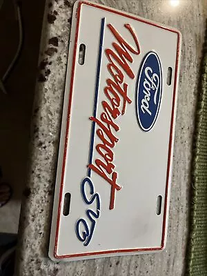 Ford Motorsport Svo License Plate • $41