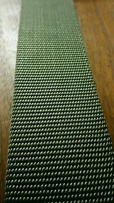 5ft Long 1-23/33 Military OD Green Cotton Strap Webbing Belt Replacement Repair • $11