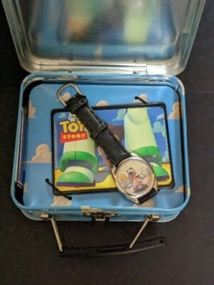 $45 • Buy Disney Toy Story Watch Fossil  Buzz Lightyear/ Woody Collectors Limited Edition 