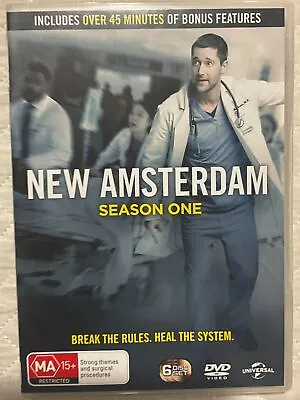 New Amsterdam Season 1  DVD Region 1 & 4 NTSC Free Aust Post • $9.95