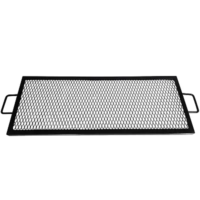 $67.99 • Buy 32 X15  Rectangle Cooking Grate X Marks Heavy-Duty Steel Square Fire Pit Grill