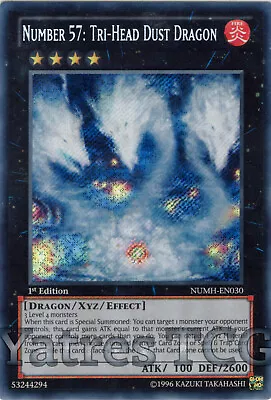 Number 57: Tri-Head Dust Dragon - NUMH-EN030 - ScR - NM • £2.39