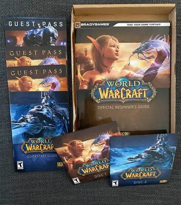 PC Boxed World Of Warcraft Your Epic Quest Begins Here Boxset - FREE POSTAGE • $25