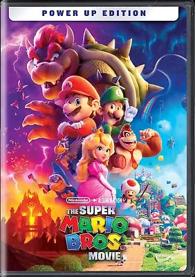 The Super Mario Bros. Movie DVD Chris Pratt NEW • $8.99