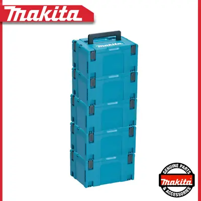 Makita Type 3 MAKPAC Stacking Connector Carry Case Type 3 5pk • £89.99