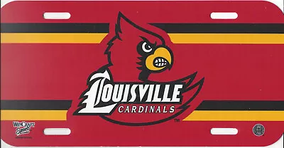 University Of Louisville Cardinals Plastic License Plate • $4.75