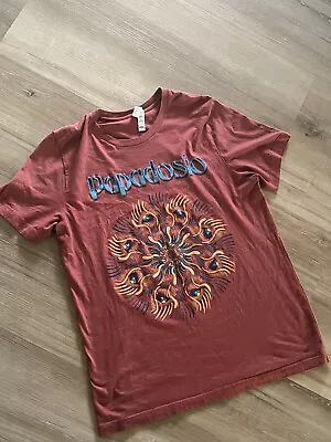 Papadosio T Shirt Rust Color Large Jam Band Psychedelic Music Size L Trippy  • $40