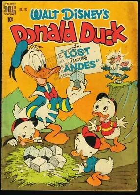 Donald Duck #223-four Color-1949-carl Barks Vg • $196