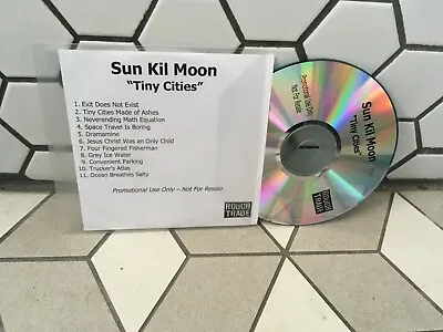 Sun Kil Moon ‎– Tiny Cities Rare Uk Rough Trade CD Promo Mark Kozelek Red House • £6.98