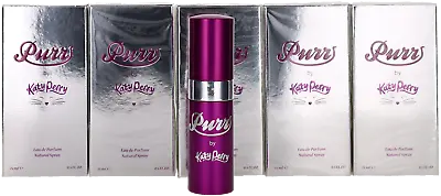 Purr By Katy Perry For Women Combo Pack: Mini EDP Spr Perfume 2.5oz(5x0.5oz) New • £42.41