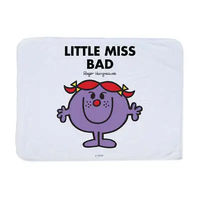 Little Miss Bad Blanket Mr Men Home Cosy Soft Throw • £20