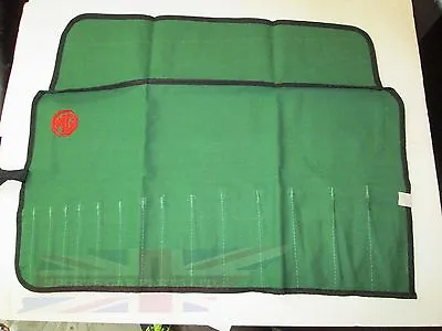 New 15 Pocket Canvas Tool Roll For MG Midget MGB MGC TD TF MGA With MG Logo • $24.95