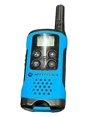 Motorola Talkabout T100 Blue Handheld 22 Channels Two-Way Radio Walkie Talkie • $14.99