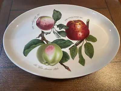 PORTMEIRION POMONA Apple Trophy - Large OVAL STEAK PLATTER • $39.99