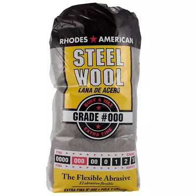 Extra Fine Grit Steel Wool (12-Pad) • $6.32