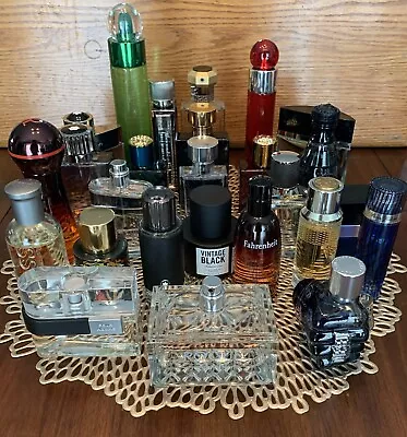 Cologne Fragrance Lot - Dior-Montblanc-Versace-Azzaro-Hugo Boss + More • $405