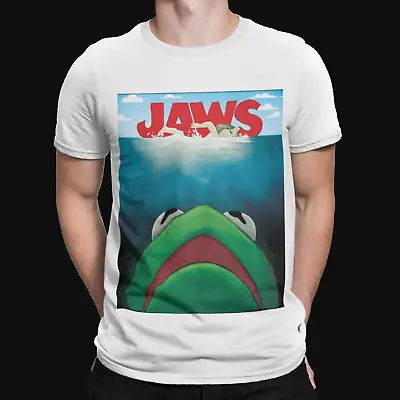 Muppets Jaws T-Shirt - Gonzo Cartoon Cool Retro Funny TV Film Animal Kermit • £7.19