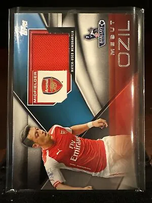 Mesut Ozil 2014 Topps Premier Gold Football Fibers Relic • $19.99