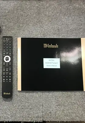 Genuine Remote Control For McIntosh MCT500 SACD / CD Transport With Batteries • $250