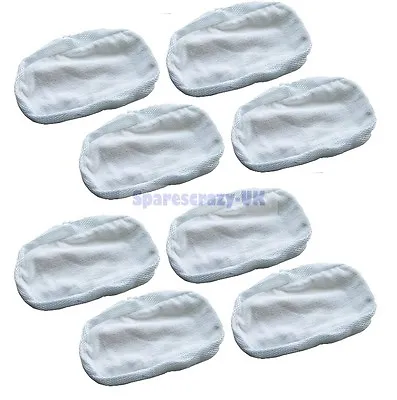  8 X Microfibre Steam Mop Cloth Pads For Morphy Richards 9in1 720020 720502 • £8