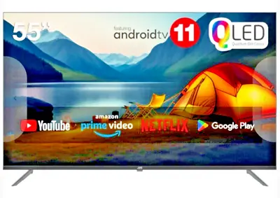 JVC 55  4K QLED Smart Android TV™ VESA Google Play - Free Shipping • $789