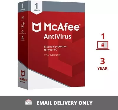 McAfee AntiVirus PC 1 Device 3 Years • $15.33