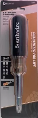 Southwire SD9N1 9-Piece Multi-Bit Screwdriver Cushion Grip Handle • $7