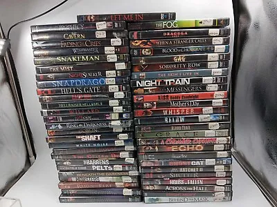 Horror Thriller DVD Movies - Former Rentals In Cases - Pick & Choose • $5