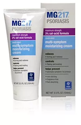 MG217 Medicated Moisturizing Psoriasis Cream With 3% Salicylic Acid Multi-sy... • $14.65