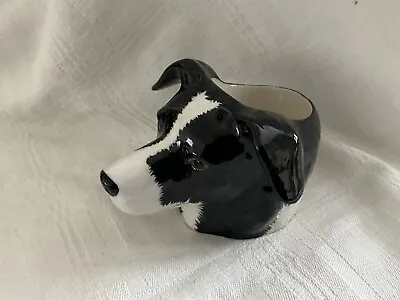 Quail Pottery - Border Collie Dog Egg Cup • £6.50