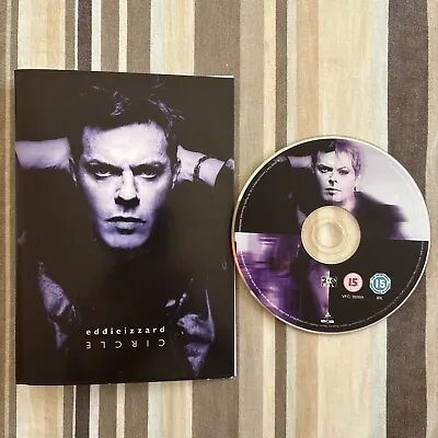 Eddie Izzard - Circle (DVD 2002) ONLY DISC & COVER. NO CASE . FREE 📮 POST • £1.50