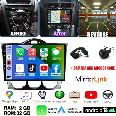 Carplay Android 13 Car Stereo Radio GPS Navigation For Mazda RX-8 2003-2008 • $141