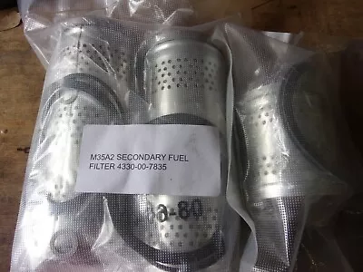 M35a2 Fuel Filter Set 1 Primary 2 Secondary  • $40