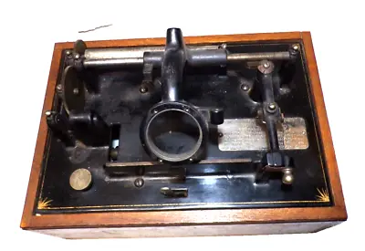 Edison Standard 2 Clip Square Box Cylinder Phonograph Parts Machineserial 10838 • $225