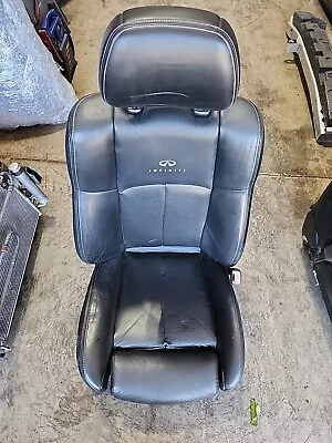 OE 2010-2013 Infiniti G37 Sedan Passenger Seat Black  Leather Sport  • $150