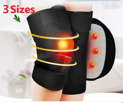 Magnetic Knee Support Arthritis Brace Self Heating Strap Warm Pad Pain Relief UK • £5.24