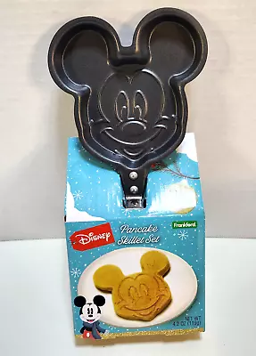 Disney Mickey Mouse Pancake Skillet Set Non-stick Pan Mix Frankford New Sealed • $6