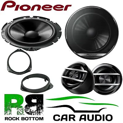 Pioneer Vauxhall Corsa B/C 1993 - 2006 600W Component Front Door Car Speakers • £54.95