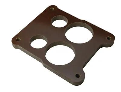 Moroso For Quadrajet Carburetor Spacer - 4 Hole Plenum - 1/2in - Phenolic • $57.04