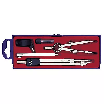 £8.75 • Buy Jakar Drawing Set. Compass, Extension Arm, Spring Bow, Pen Adaptor -1048