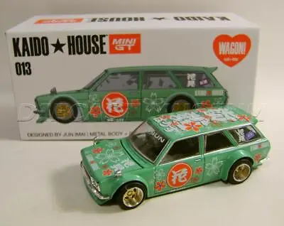 Datsun 510 Wagon Pro Street 013 Green Hanami Kaido House Mijo Mini Gt 2022 Rare • $23.98