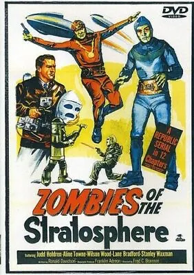 Zombies Of The Stratosphere Republic Movie Serial Cliffhanger 2 X DVD 1952 • £1.79